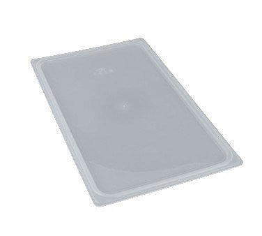 Cambro Food Pans Each / Translucent Cambro 10PPCWSC190 Full-Size Food Pan Seal Cover - Plastic, Translucent | Denson CFE