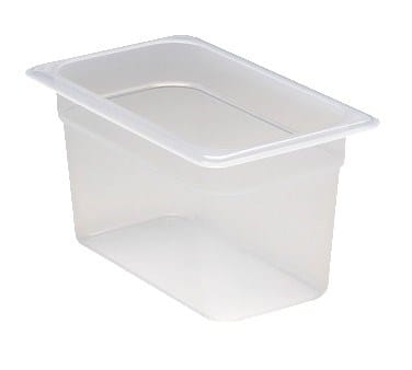 Cambro Food Pans Each / Translucent Cambro 46PP190 Food Pan, 1/4 Size