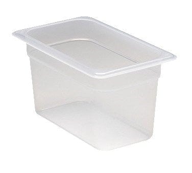 Cambro Food Pans Each / Translucent Cambro 46PP190 Food Pan, 1/4 size