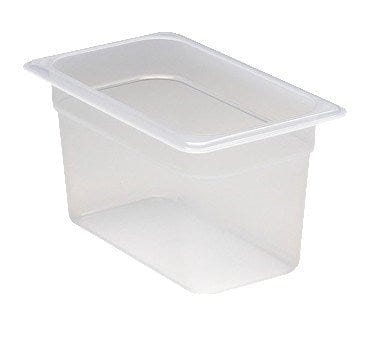Cambro Food Pans Each / Translucent Cambro 46PP190 Food Pan, 1/4 Size | Denson CFE