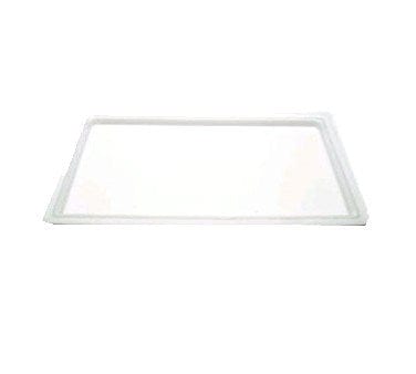 Cambro Food Pans Each / White Cambro 1826CP148 White Polyethylene Full Size Flat Lid 18" x 26" for Food Storage Box | Denson CFE