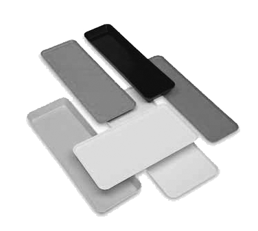 Cambro Food Service Supplies Each / White Cambro 1230MT148 White 12 7/16" x 30" x 3/4" Fiberglass Market Display Tray | Denson CFE