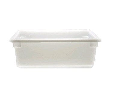 Cambro Food Storage Container Each / White Cambro 18269P148 White Full Size 13 Gallon Poly Food Storage Box