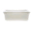 Cambro Food Storage Container Each / White Cambro 18269P148 White Full Size 13 Gallon Poly Food Storage Box | Denson CFE