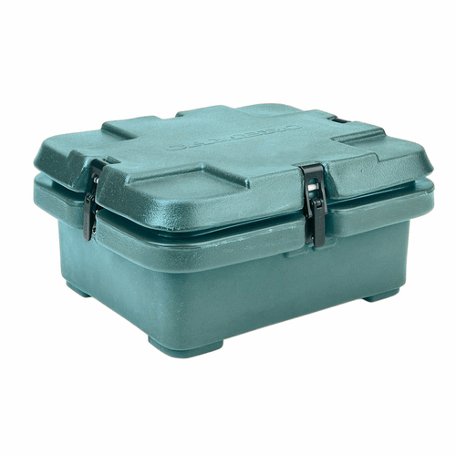 Cambro Food Storage Containers Each / Blue Cambro 240MPC401 Slate Blue Camcarrier Top-Loading 4 Inch Deep Insulated Polyethylene Food Pan Carrier for Single 1/2 Size GN Food Pans | Denson CFE