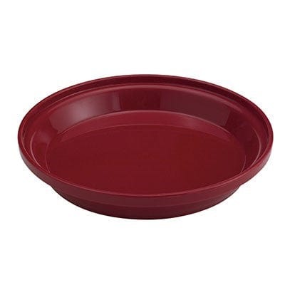 Cambro Healthcare Meal Deli Each / Cranberry Cambro HK39B487 Heat Keeper Base, outside dia. 9-5/8", 1-5/8"H, for 9" plate, insulated, resists stains, odors and scratches, cranberry