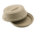 Cambro Healthcare Meal Deli Each / White Cambro HK39148 Camwear Heat Keeper Base and Cover Narrow Rim 9 inch Lightwei | Denson CFE