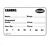 Cambro Sanitation & Janitorial Each Cambro 1252SLB250 StoreSafe Labels - 2 x 1-1/4 in, White (250/Roll) | Denson CFE