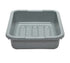 Cambro Sanitation & Janitorial Each / Clear Cambro 1520CBP180 Cambox, 15-5/16"L x 19-15/16"W x 4-15/16"H, Hi-Gloss Plastic, Light Gray | Denson CFE