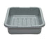 Cambro Sanitation & Janitorial Each / Grey Cambro 1520CBP180 Cambox Food Storage Box - 15-5/16 x 19-15/16 x 4-15/16 in, Light Gray | Denson CFE