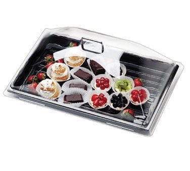 Cambro Serving & Display Each / Polycarbonate / Clear Cambro DD1826CW135 Camwear Display Dome Cover 18 x 26 polycarbonate | Denson CFE