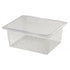 Cambro Smallwares Each / Clear Cambro 25CLRCW135 Camwear Colander, 10-7/16" x 12-3/4" x 5" Deep, Fits 1/2 Size Food Pans | Denson CFE