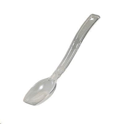 Cambro Smallwares Each / Polycarbonate / Black Cambro SPO8CW110 Black Camwear Polycarbonate 8" Solid Deli Spoon | Denson CFE