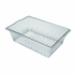 Cambro Smallwares Each / Polycarbonate / Clear Cambro 18268CLRCW135 Colander for Food Storage Boxes 8 Inch Deep Polycarbonate Clear | Denson CFE