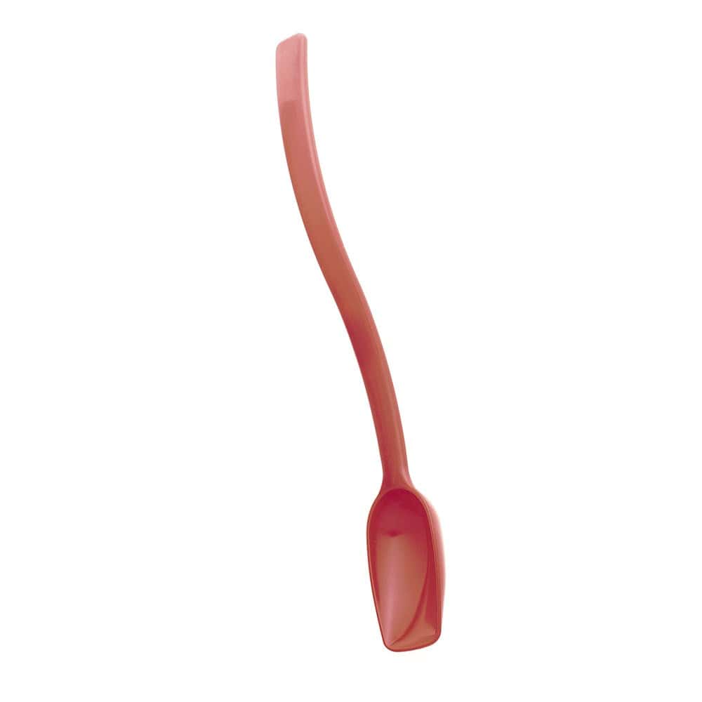 Cambro Smallwares Each / Red Cambro SPO10CW404 Buffet Spoon 3/4 oz 10 inch Solid Hanging Hole | Denson CFE