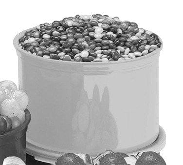 Cambro Storage & Transport Each / Black Cambro CP15110 Crock 1.5 qt 4-5/16 H 6-5/8 dia Polyethylene | Denson CFE