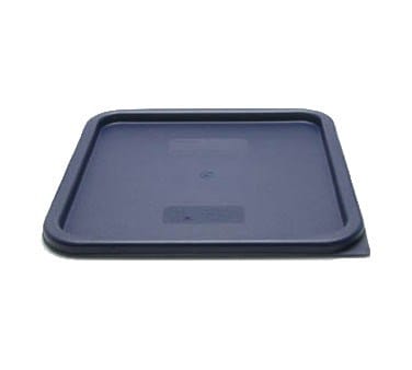 Cambro Storage & Transport Each / Blue Cambro SFC12453 CamSquare Cover - Fits 12, 18 & 22 qt Containers, Polyethylene, Blue | Denson CFE