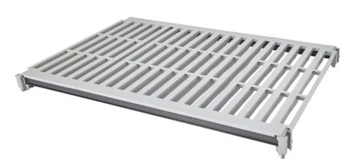 Cambro Storage & Transport Each Cambro EXSK2430V1480 Camshelving Elements XTRA Vented Shelf Plate Kit - 30" x 24", Speckled Gray | Denson CFE