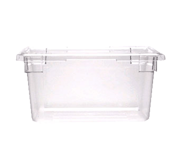 Cambro Storage & Transport Each / Clear Cambro 12189CW135 Camwear Food Storage Container, 12" x 18" x 9", 4.75 Gallon Capacity | Denson CFE