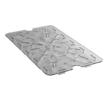 Cambro Storage & Transport Each / Clear Cambro 1218DSCW135 Camwear Drain Shelf for 12 x 18 Food Storage Boxes Clear | Denson CFE