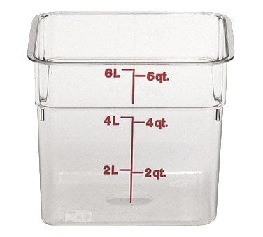 Cambro Storage & Transport Each / Clear Cambro 6sfscw135