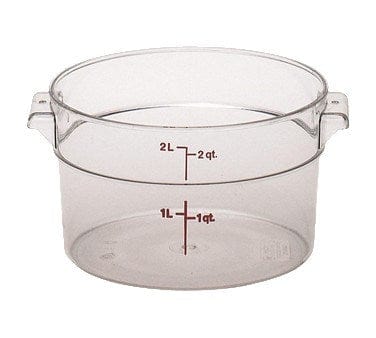 Cambro Storage & Transport Each / Clear Cambro RFSCW2135 RFSCW2135-Round Food Container