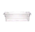 Cambro Storage & Transport Each / Polycarbonate / Clear Cambro 12186CW135 Clear Polycarbonate Camwear Half Size Food Storage Box 3 Gallon Capacity | Denson CFE