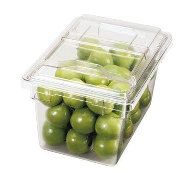 Cambro Storage & Transport Each / Polycarbonate / Clear Cambro 1218SCCW135 Camwear SlidingLid??, for food storage container, 12" x 18", polycarbonate, clear, NSF