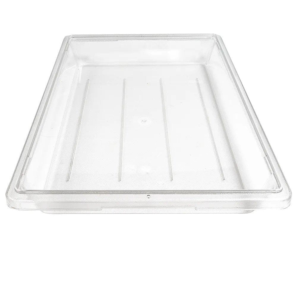 Cambro Storage & Transport Each / Polycarbonate / Clear Cambro 18263CW135 Clear Camwear Polycarbonate 5 Gallon Food Storage Box | Denson CFE