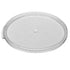 Cambro Storage & Transport Each / Polycarbonate / Clear Cambro RFSCWC12135 Clear Camwear Polycarbonate Round Lid for 12, 18, and 22 Quart Food Storage Containers | Denson CFE