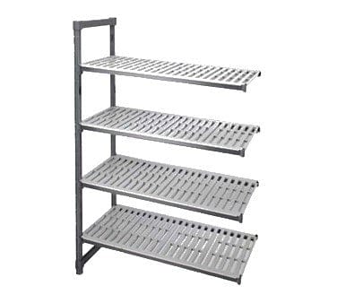 Cambro Storage & Transport Each / Speckled Gray Cambro EA244264V4580 Camshelving Elements Add-On Unit Denson CFE
