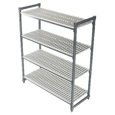 Cambro Storage & Transport Each / Speckled Gray Cambro ESU247272V4580 Camshelving Elements Starter Unit | Denson CFE