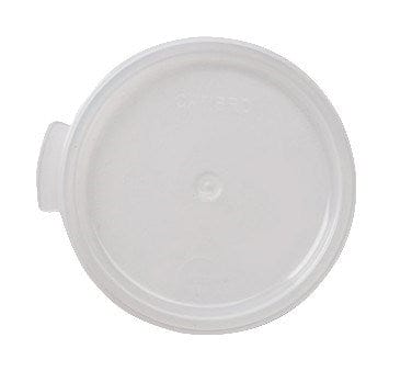Cambro Storage & Transport Each / Translucent Cambro RFSC1PP190 Translucent Polypropylene Cover for 1 Qt Storage Container | Denson CFE