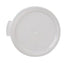 Cambro Storage & Transport Each / Translucent Cambro RFSC1PP190 Translucent Polypropylene Cover for 1 Qt Storage Container | Denson CFE