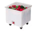 Cambro Storage & Transport Each / White Cambro CC32148 Mobile Vegetable Crisper 32 Gallon Capacity White | Denson CFE