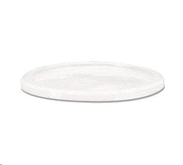 Cambro Storage & Transport Each / White Cambro CPL27148 Round Crock Lid - White | Fits CP15 and CP27 Series Crocks | Denson CFE
