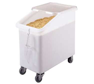 Cambro Storage & Transport Each / White Cambro IBS27148 Ingredient Bin Mobile 27 Gallon Capacity 1pc Seamless Polyet | Denson CFE