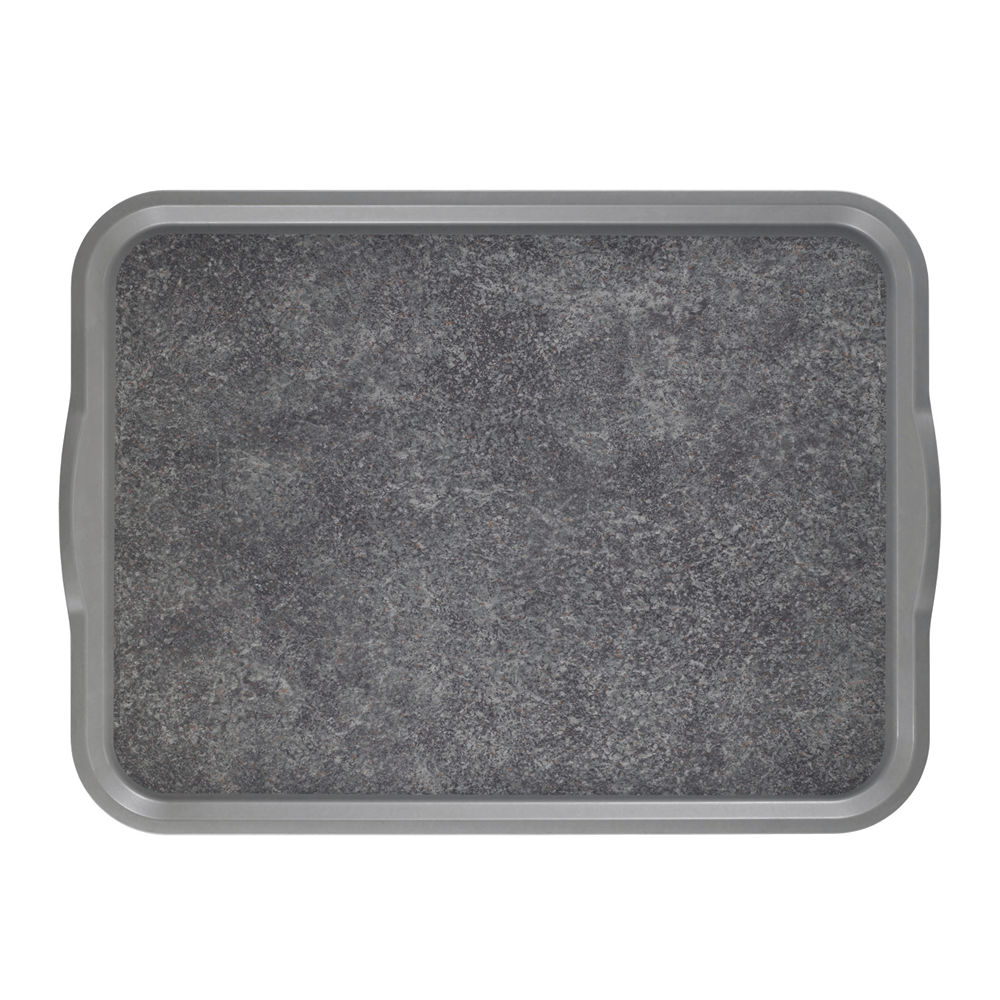 Cambro Tabletop & Serving Default Title / pearl gray with titan Cambro 1418VCH381 Versa Camtray Rectangular 14 x 18 With Handles Non Skid | Denson CFE