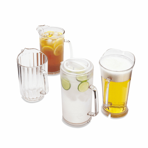 Cambro Tabletop & Serving Each / Polycarbonate / Clear Cambro P60CW135 Camwear Pitcher – 60 oz Clear Polycarbonate Beverage Pitcher | Denson CFE