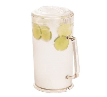 Cambro Tabletop & Serving Each / Polycarbonate / Clear Cambro PC64CW135 Clear 64 oz Camwear Polycarbonate Pitcher with Lid