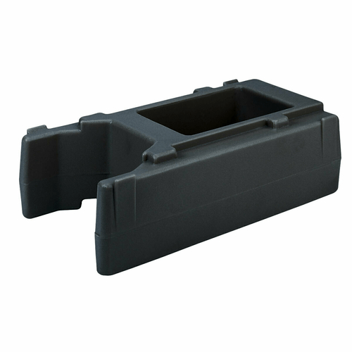 Cambro Unclassified Each / Black Cambro R500LCD110 Camtainer Riser - 16 1/2x9x4 1/2" Black | Denson CFE