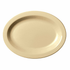 Cambro Unclassified Each Cambro 120CWP Camwear Oval Platter - 12 in, Polycarbonate | Denson CFE