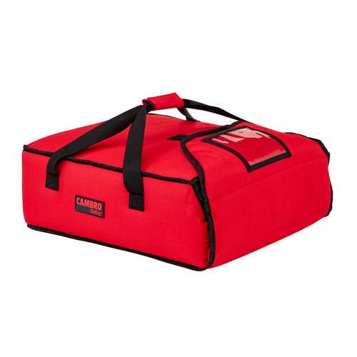 Cambro Unclassified Each / Cambro Red Cambro GBP216521 GoBag Pizza Delivery Bag 16-1/2 x 18 x 6-1/2 | Denson CFE
