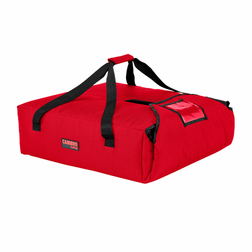 Cambro Unclassified Each / Cambro Red Cambro GBP220521 GoBag Pizza Delivery Bag, 20-3/4" x 21-3/4" x 6-1/2"