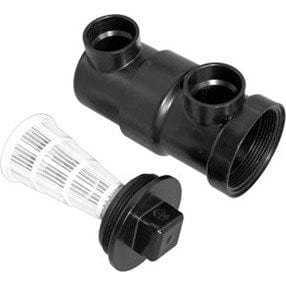 Canplas Unclassified Each Canplas 393243A 1 1/2" Endura InLine Drain Strainer - ABS Plastic, Black | Denson CFE