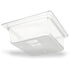 Carlisle Food Storage Containers Each Carlisle 10221B07 Clear Polycarbonate StorPlus Half Size 4" Deep 5.6 Qt Textured Food Pan