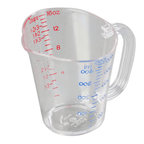 Carlisle Kitchen Tools Each Carlisle 4314207 Pint Size Pc Measuring Cup Clear | Denson CFE
