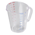 Carlisle Kitchen Tools Each Carlisle 4314407 Half-Gal Size Measuring Cup Clear | Denson CFE