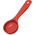 Carlisle Kitchen Tools Each Carlisle 496205 Red Measure Miser 2 Ounce Perforated Portion Control Spoon
