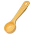 Carlisle Kitchen Tools Each / Yellow Carlisle 492104 1 oz Solid Portion Spoon with Flat Bottom, Plastic, Yellow | Denson CFE